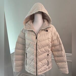 The North Face Women's Cream Down Puffer Jacket Large